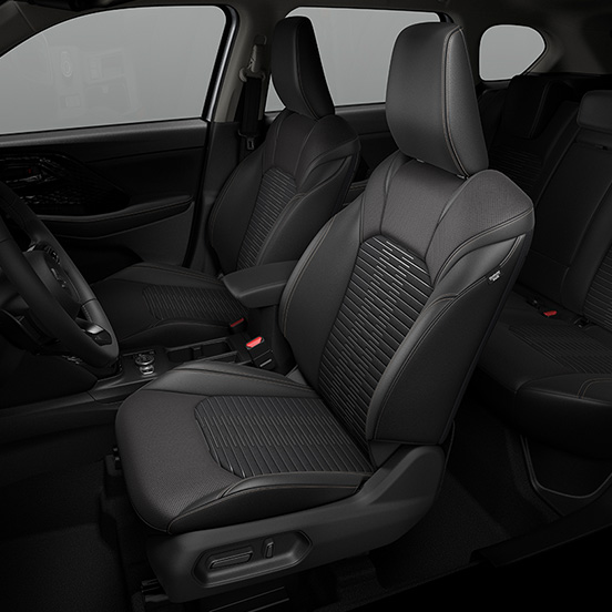 A-Cross interior seats